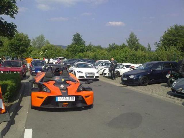 nurburgring car park